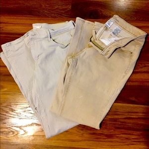 Women’s khaki pants, size 12